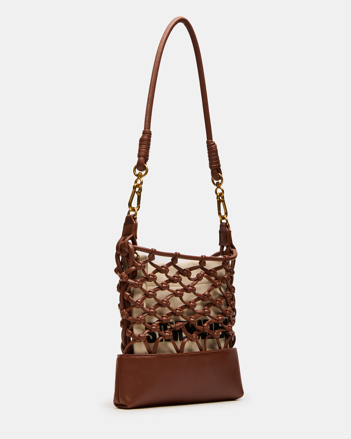 Steve Madden ARDA Cognac Multi Women's Crossbody Pouch Handbag