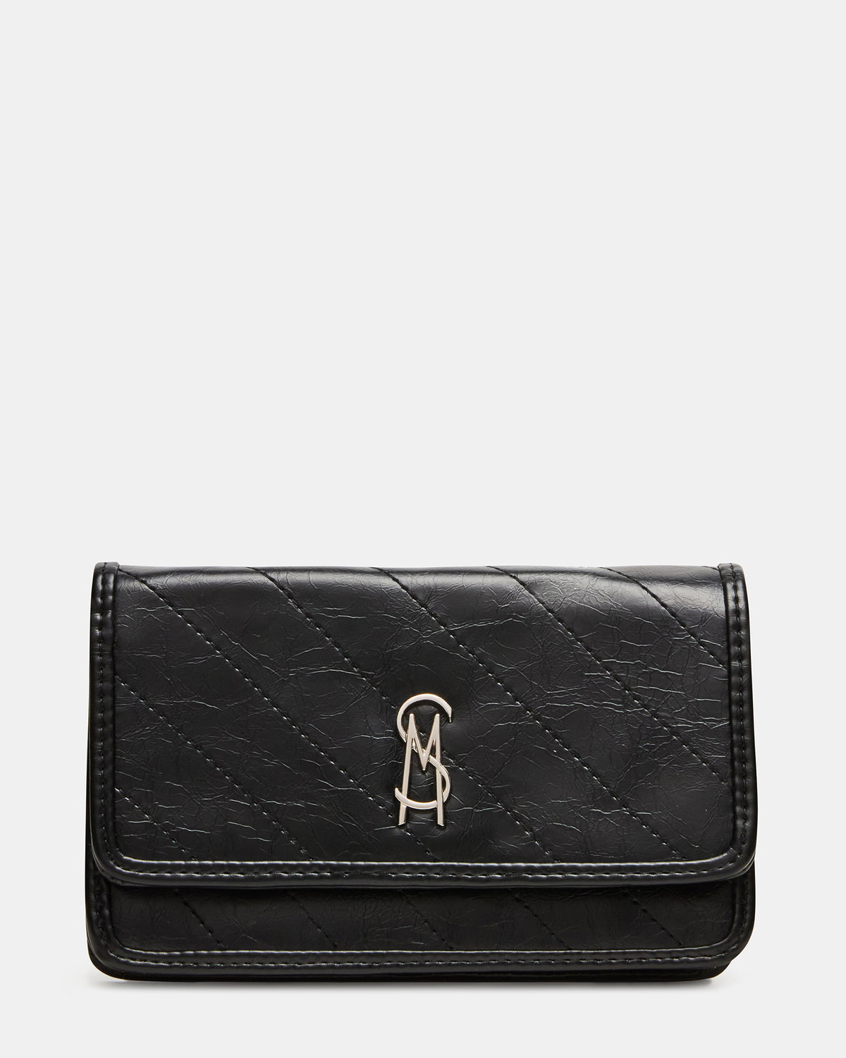 Steve Madden RELAX Bag Black Logo Chain Strap Crossbody Handbag