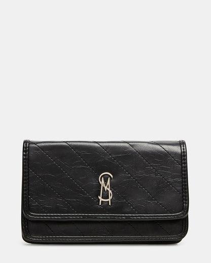 Steve Madden RELAX Bag Black Logo Chain Strap Crossbody Handbag