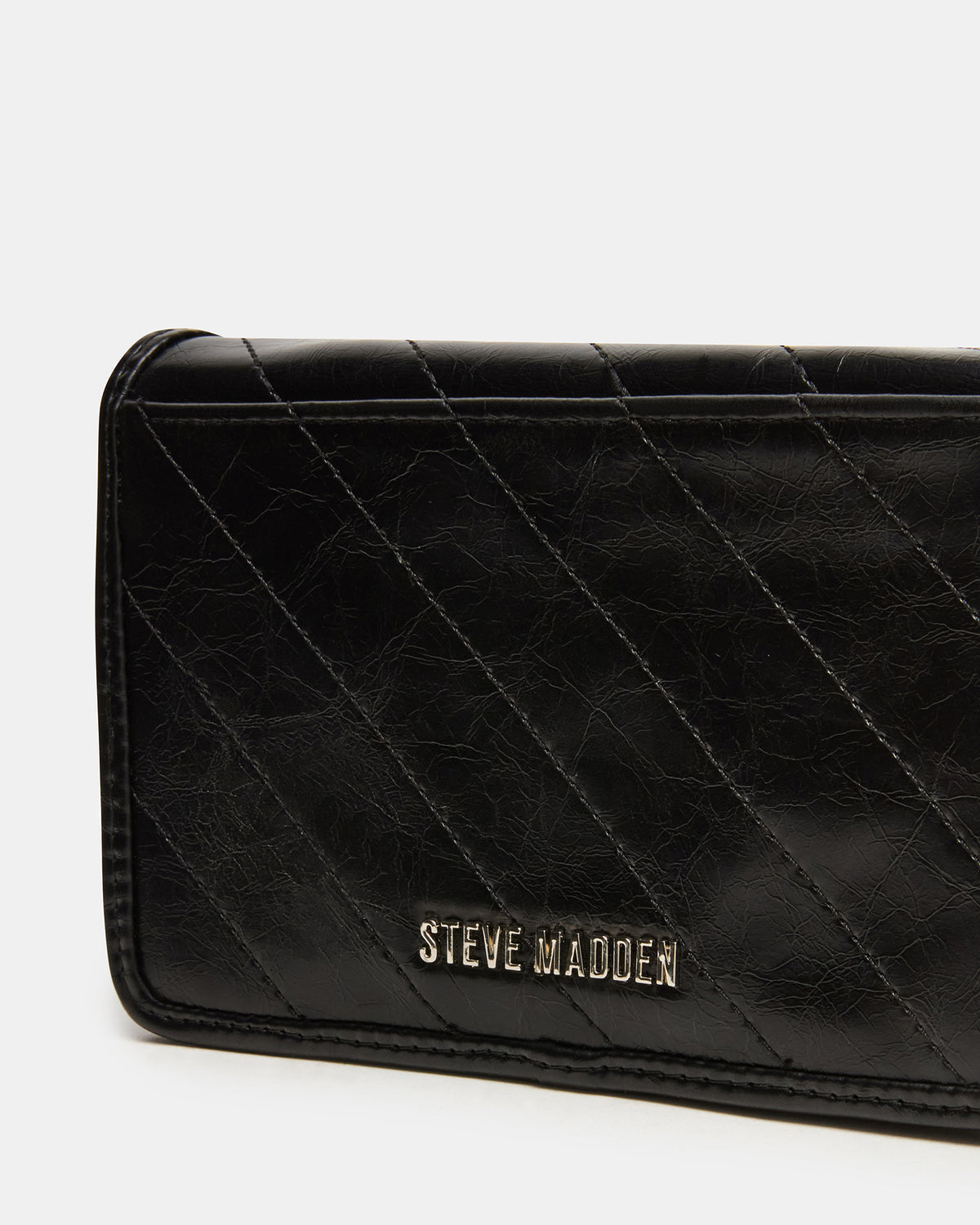 Steve Madden RELAX Bag Black Logo Chain Strap Crossbody Handbag