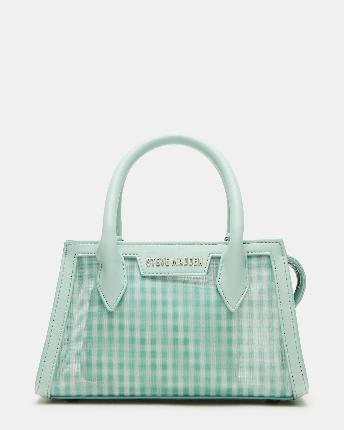 Steve Madden PEACHY Green Multi Women's Mini Top-Handle Mesh Handbag