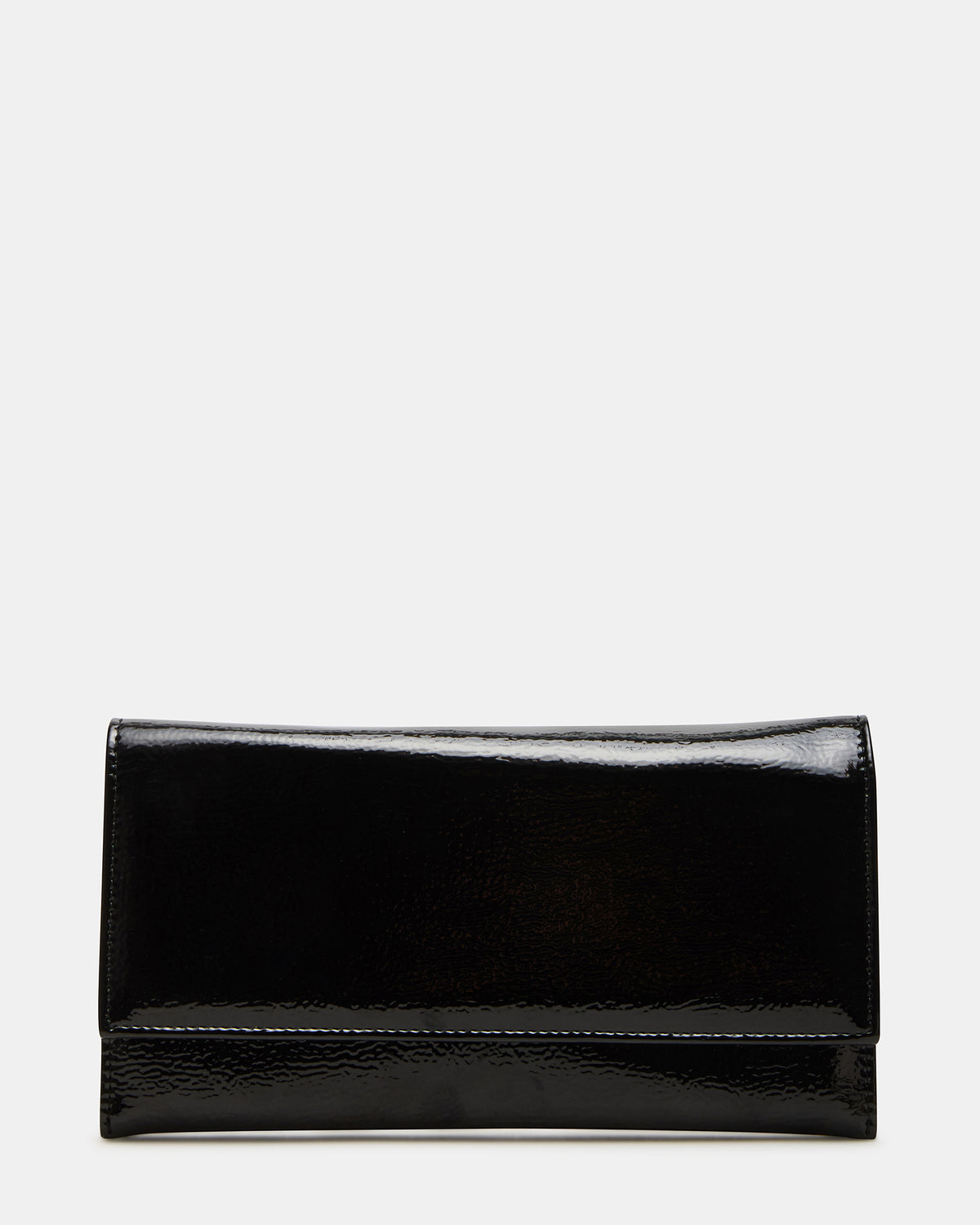 Steve Madden JULIANA Bag Black Patent Crossbody Clutch Handbag