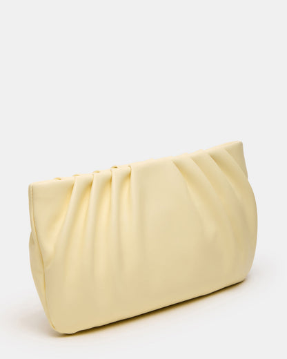Steve Madden NIKA Butter Women's Pleated Crossbody Clutch Handbag
