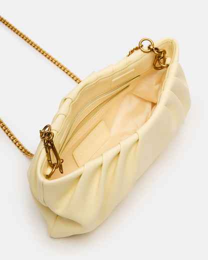 Steve Madden NIKA Butter Women's Pleated Crossbody Clutch Handbag