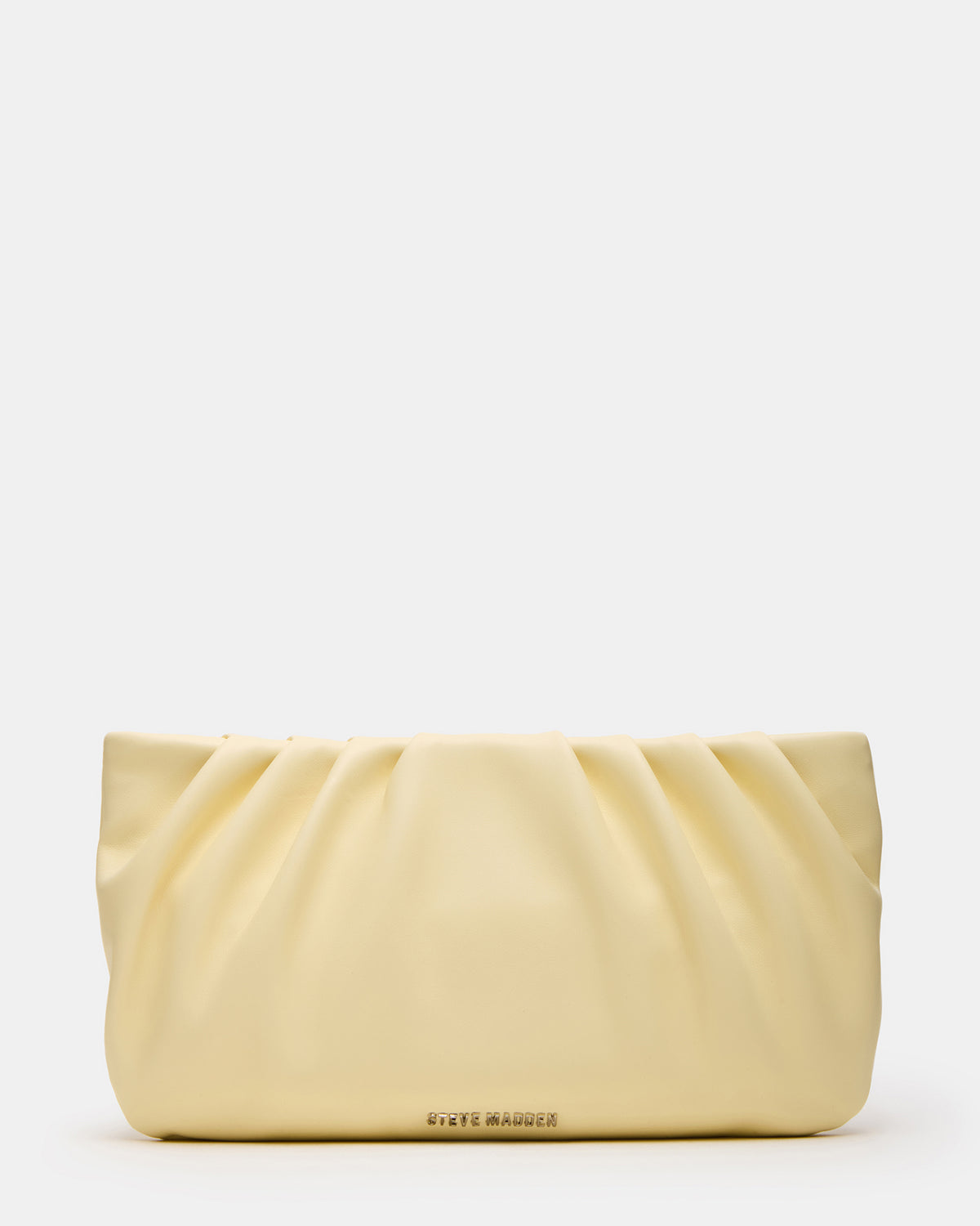 Steve Madden NIKA Butter Women's Pleated Crossbody Clutch Handbag