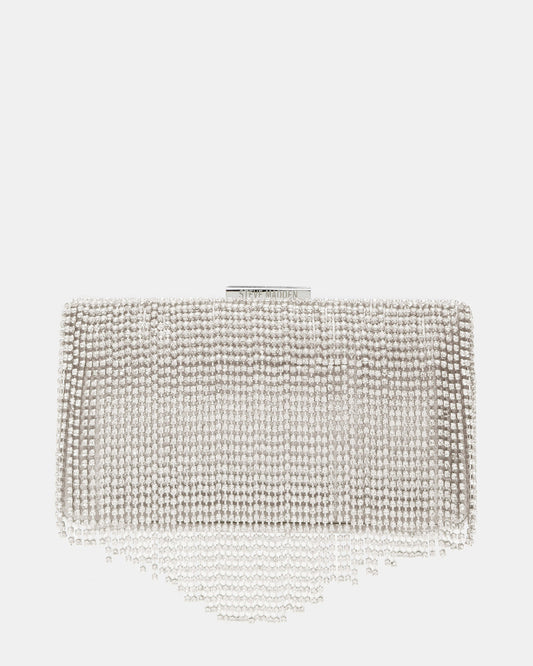 Steve Madden SPARKLI Bag Rhinestones | Women's Rhinestone Fringe Clutch