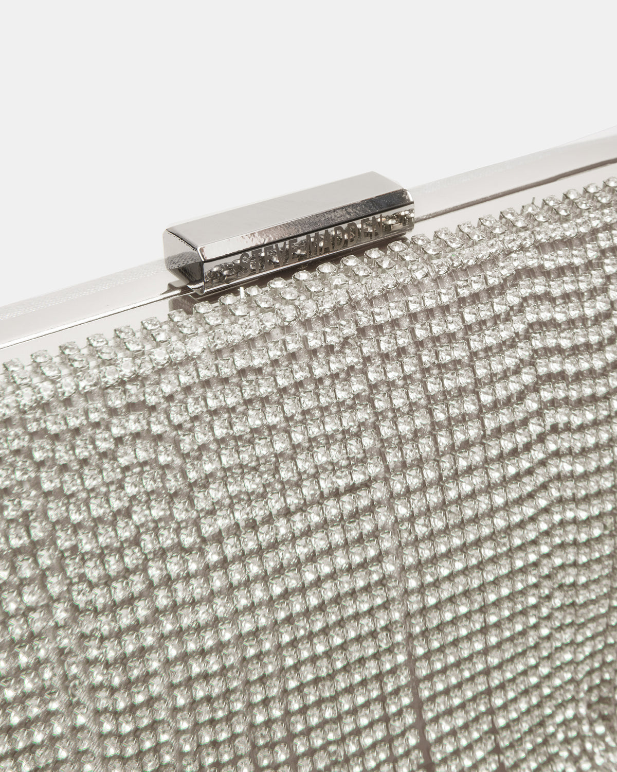 Steve Madden SPARKLI Bag Rhinestones | Women's Rhinestone Fringe Clutch