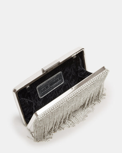 Steve Madden SPARKLI Bag Rhinestones | Women's Rhinestone Fringe Clutch