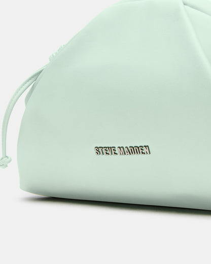 Steve Madden HAILEE Light Green Women's Soft Clutch Handbag