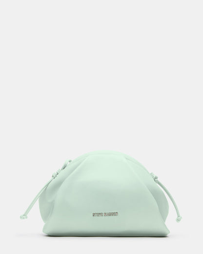 Steve Madden HAILEE Light Green Women's Soft Clutch Handbag