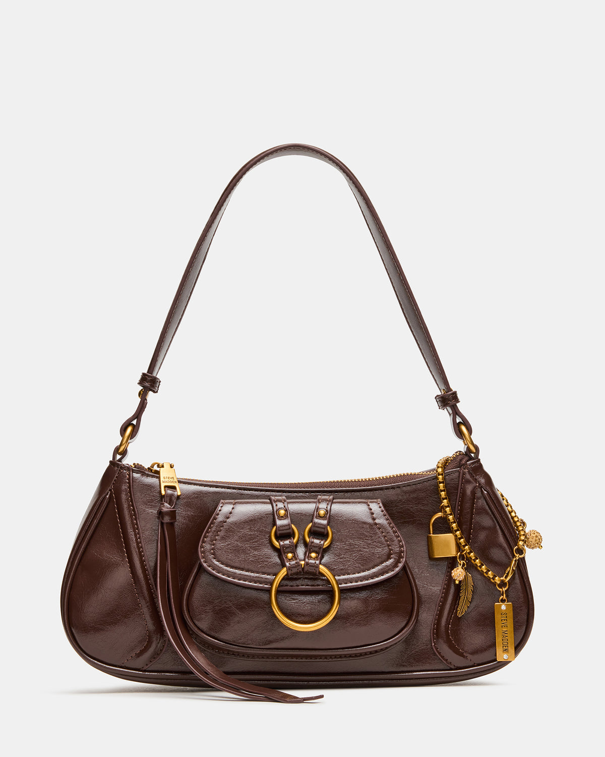 Steve Madden LUXXAR Bag Brown Shoulder Strap Boho-Inspired Handbag