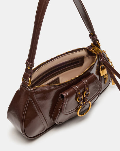 Steve Madden LUXXAR Bag Brown Shoulder Strap Boho-Inspired Handbag