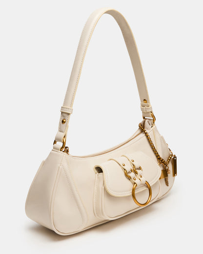 Steve Madden LUXXAR Bag Bone Shoulder Strap Boho-Inspired Handbag
