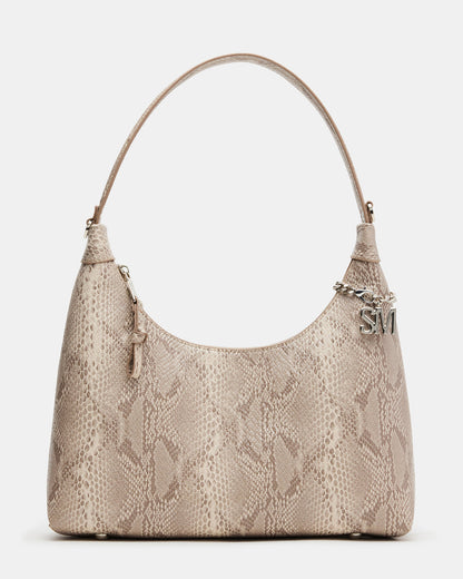 Steve Madden AMARI Bag Sand Snake Shoulder Strap Handbag