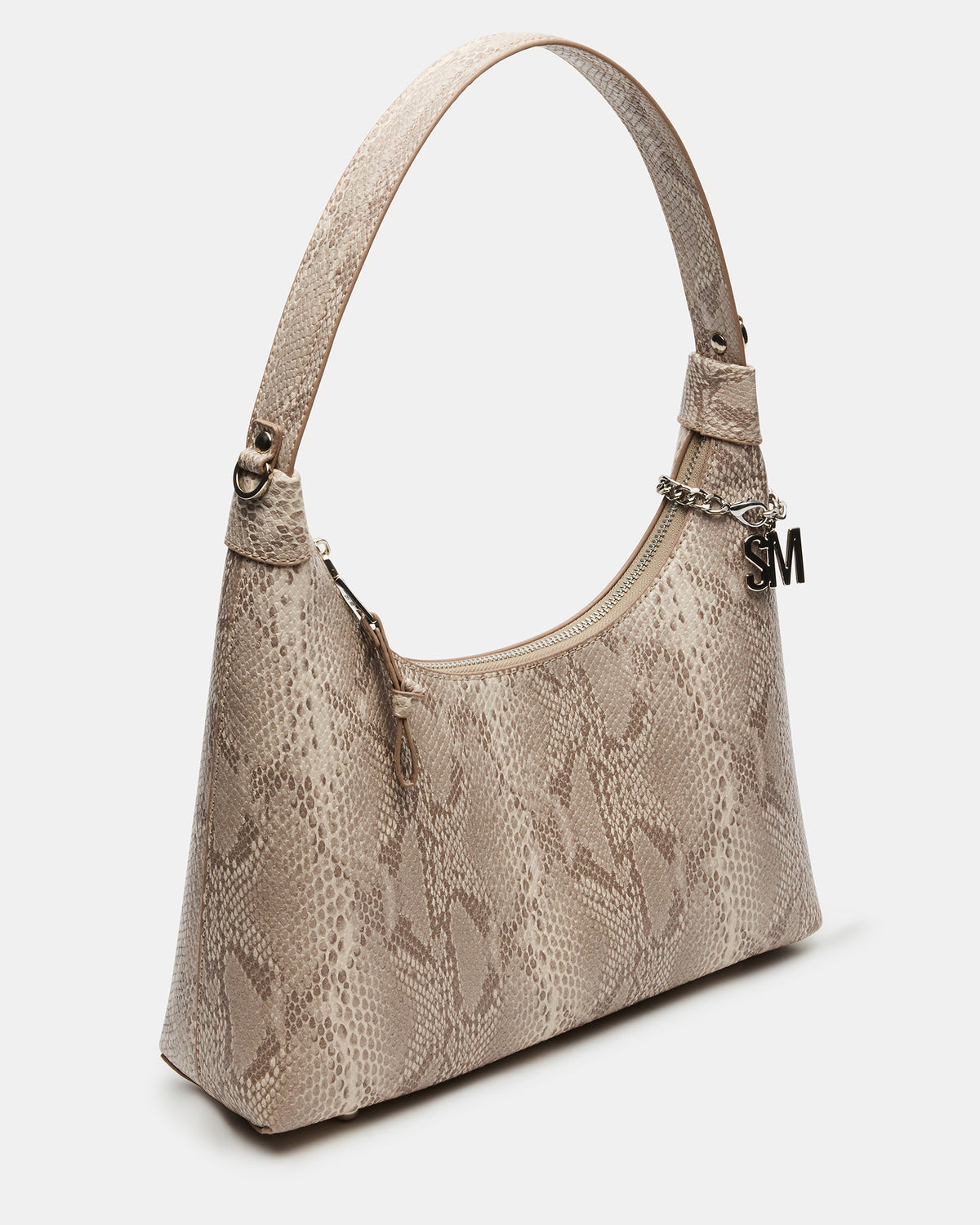 Steve Madden AMARI Bag Sand Snake Shoulder Strap Handbag