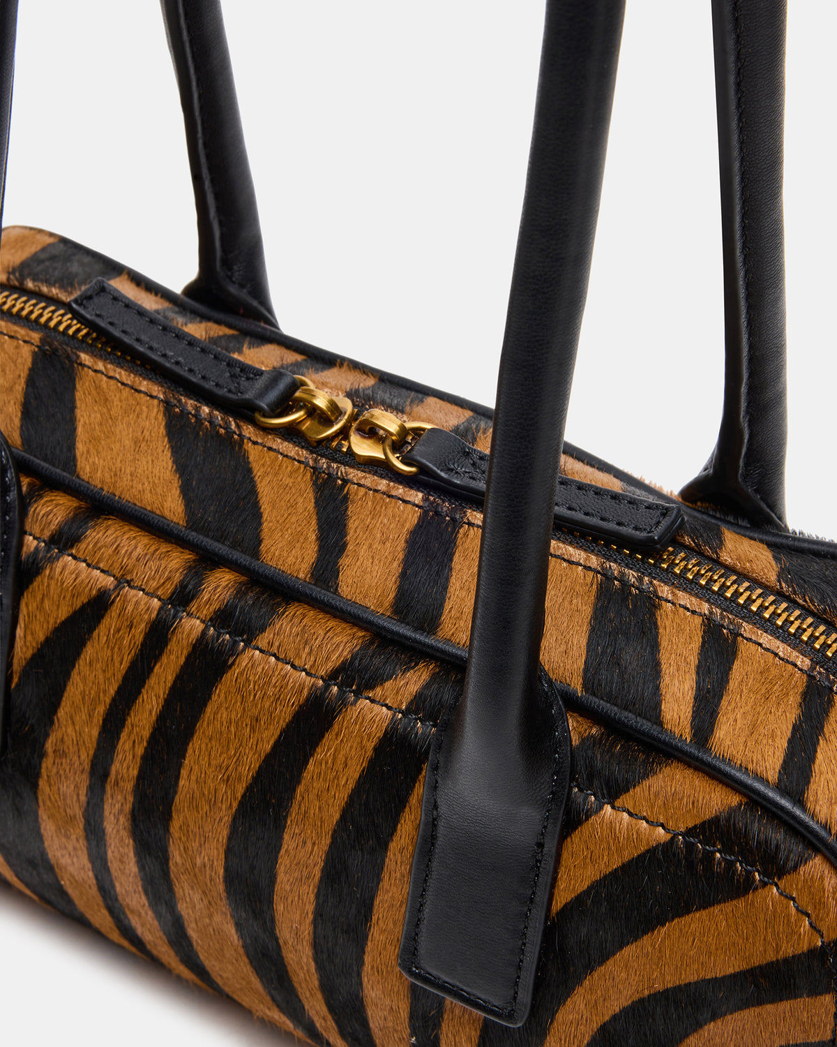 Steve Madden ANISE Bag Tiger Elongated Shoulder Strap Handbag