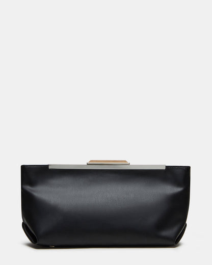 Steve Madden ANTONI Soft Oversized Clutch Bag Black | Women's Handbags