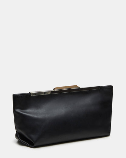 Steve Madden ANTONI Soft Oversized Clutch Bag Black | Women's Handbags