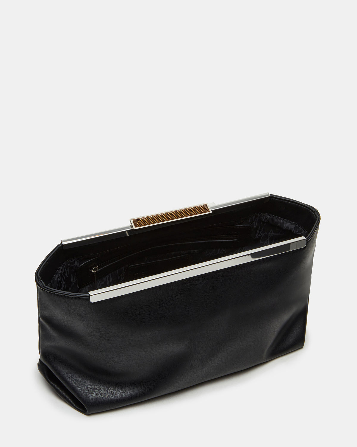 Steve Madden ANTONI Soft Oversized Clutch Bag Black | Women's Handbags