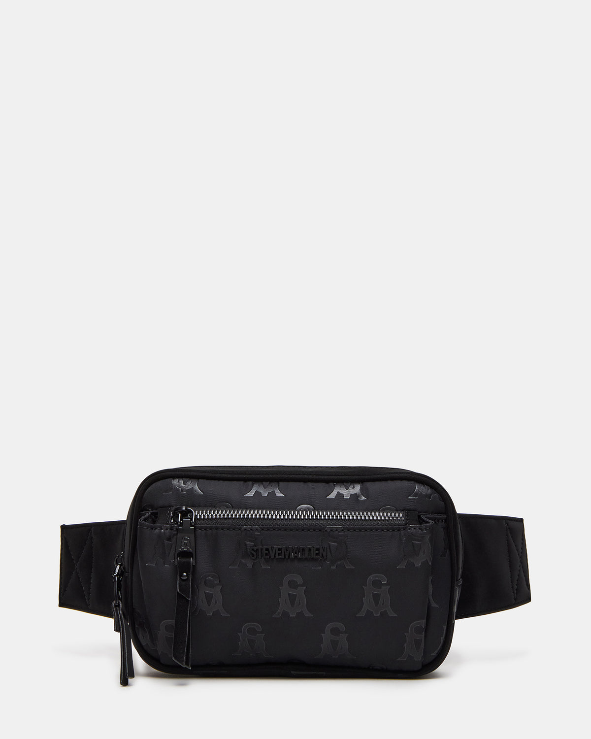 Steve Madden LIND Black/Black Women's Adjustable Belt Handbag