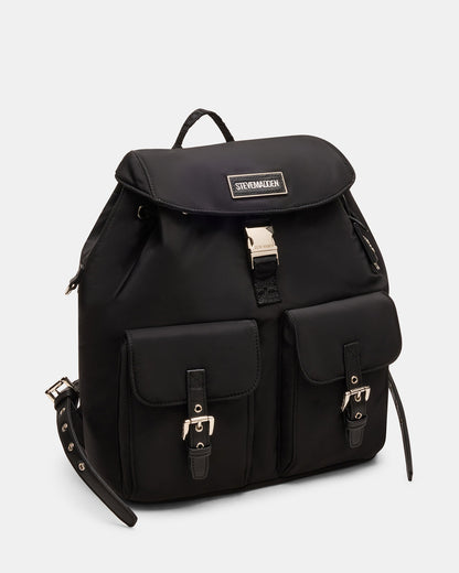 Steve Madden ROLO Black Women's Drawstring Backpack