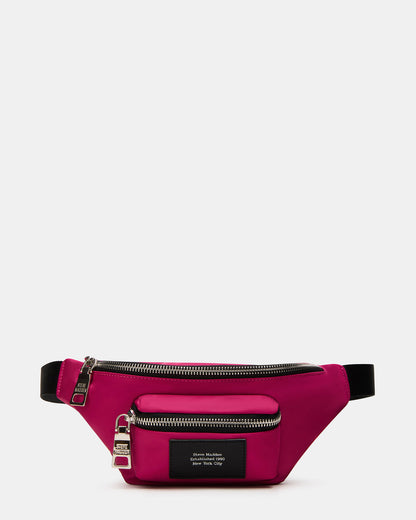 Steve Madden REMIX Fuchsia Women's Sporty Belt Handbag