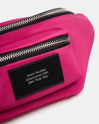 Steve Madden REMIX Fuchsia Women's Sporty Belt Handbag