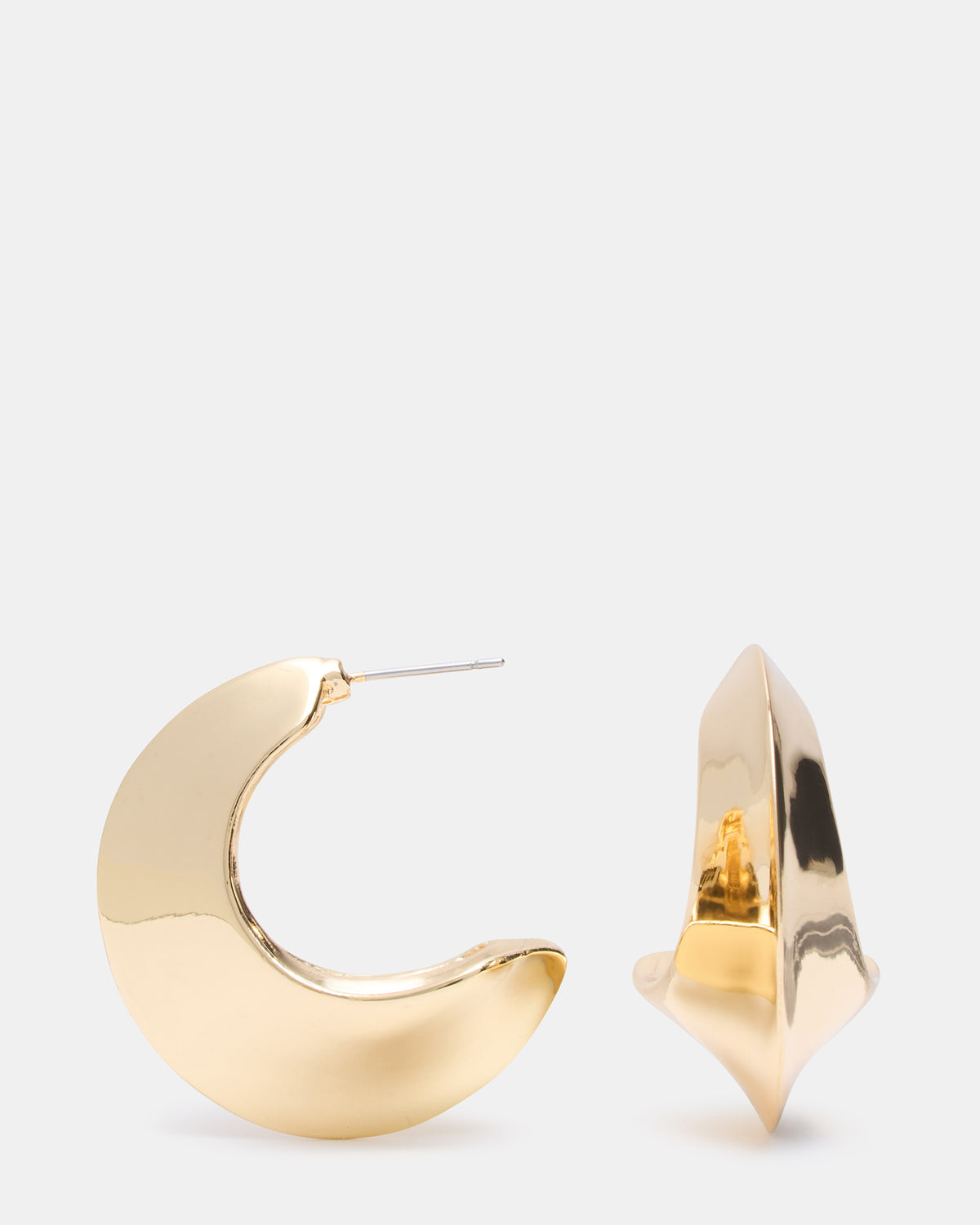 Steve Madden CRESCENT EARRINGS GOLD Women's Earrings