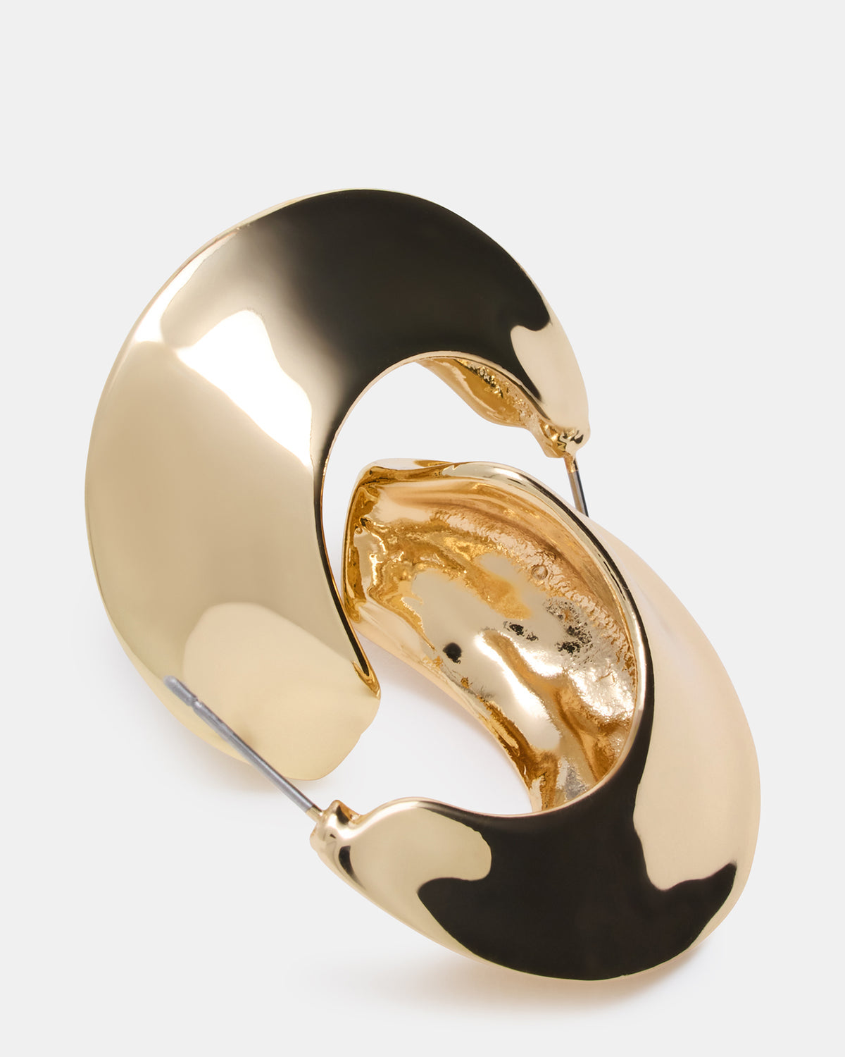 Steve Madden CRESCENT EARRINGS GOLD Women's Earrings
