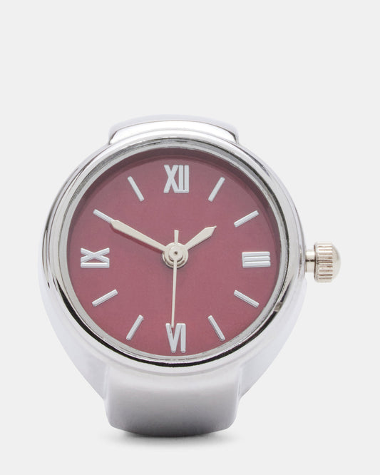 Steve Madden WATCH RING Red | Women's Accessories