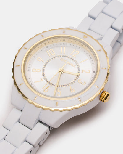 Steve Madden WOMEN'S STAINLESS STEEL WATCH White Women's Watch