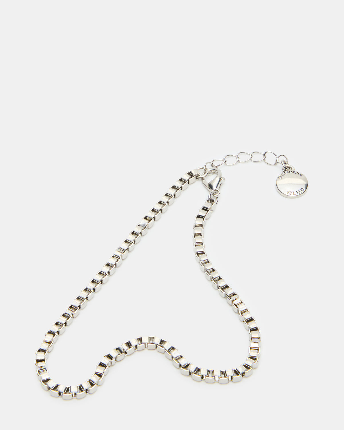 Steve Madden LOCK CHARM ANKLET SET Women's Lock Chain Multi Anklet Set