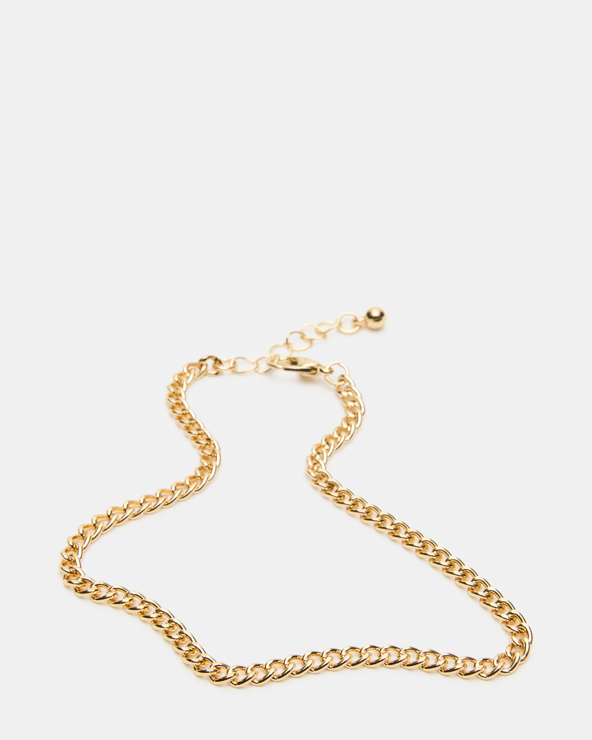 Steve Madden 2-PIECE RHINESTONE CHAIN ANKLET SET Women's Pearl Embellished ChaiN Anklet Set