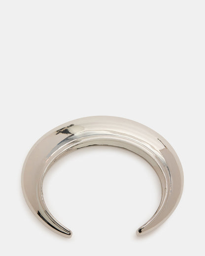 Steve Madden CUFF BRACELET SILVER Women's Cuff Bangle Bracelet