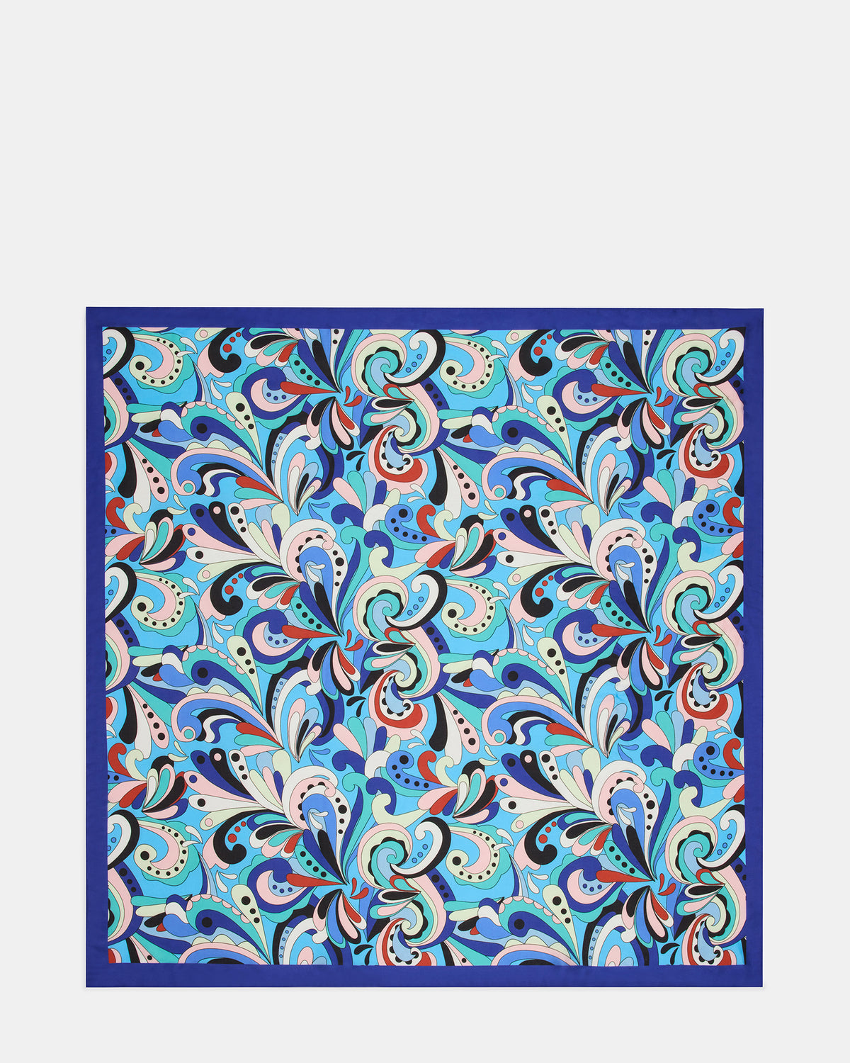 Steve Madden BLUE PRINTED SCARF Women's Resort Scarf