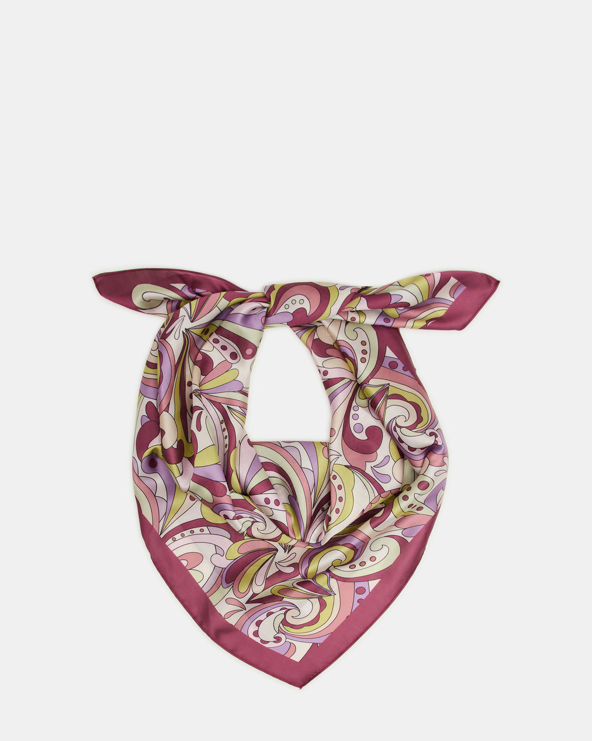 Steve Madden LAVENDER PRINTED SCARF Women's Resort Scarf