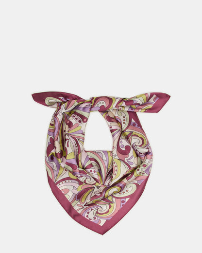 Steve Madden LAVENDER PRINTED SCARF Women's Resort Scarf