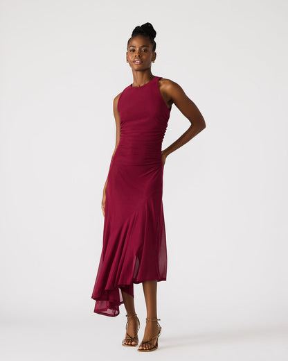Steve Madden LANEY Red Women's Sleeveless Flowy Dress