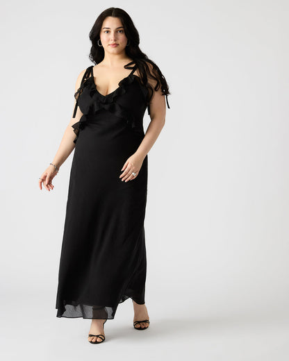 Steve Madden ADALINA Black Women's Maxi Dress