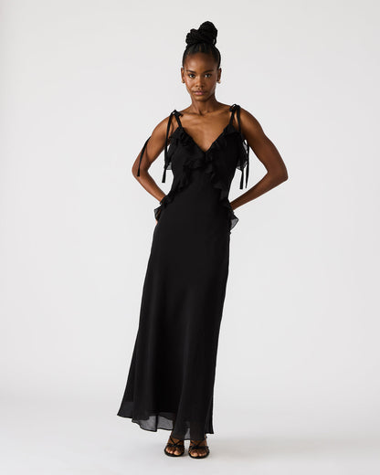 Steve Madden ADALINA Black Women's Maxi Dress