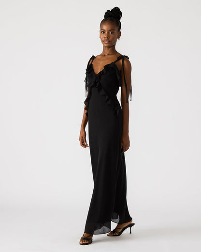Steve Madden ADALINA Black Women's Maxi Dress