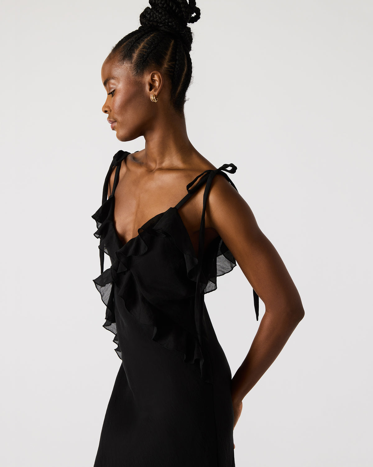 Steve Madden ADALINA Black Women's Maxi Dress