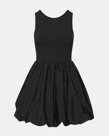 Steve Madden PALERMO Black Women's Mini Bubble-Hem Dress