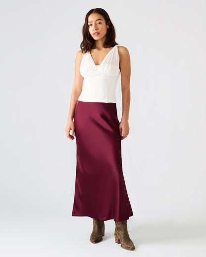 Steve Madden ADDISYN Antique V-neck Sleeveless Mesh Women's Top
