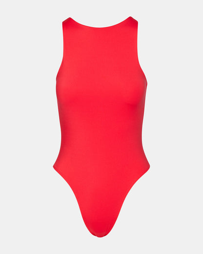 Steve Madden NICO Red Women's Contour Stretch Bodysuit