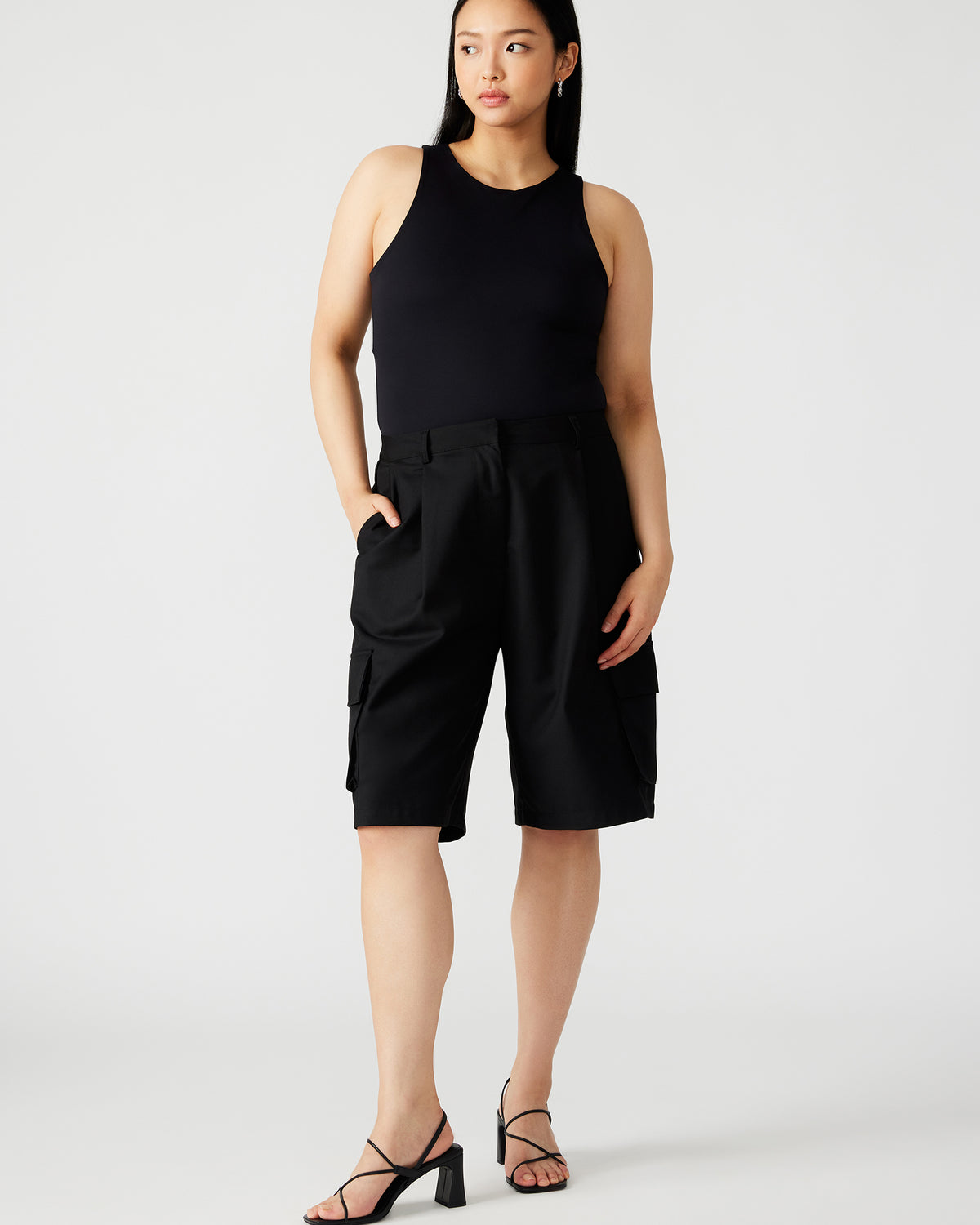 Steve Madden NICO Black Women's Contour Stretch Bodysuit