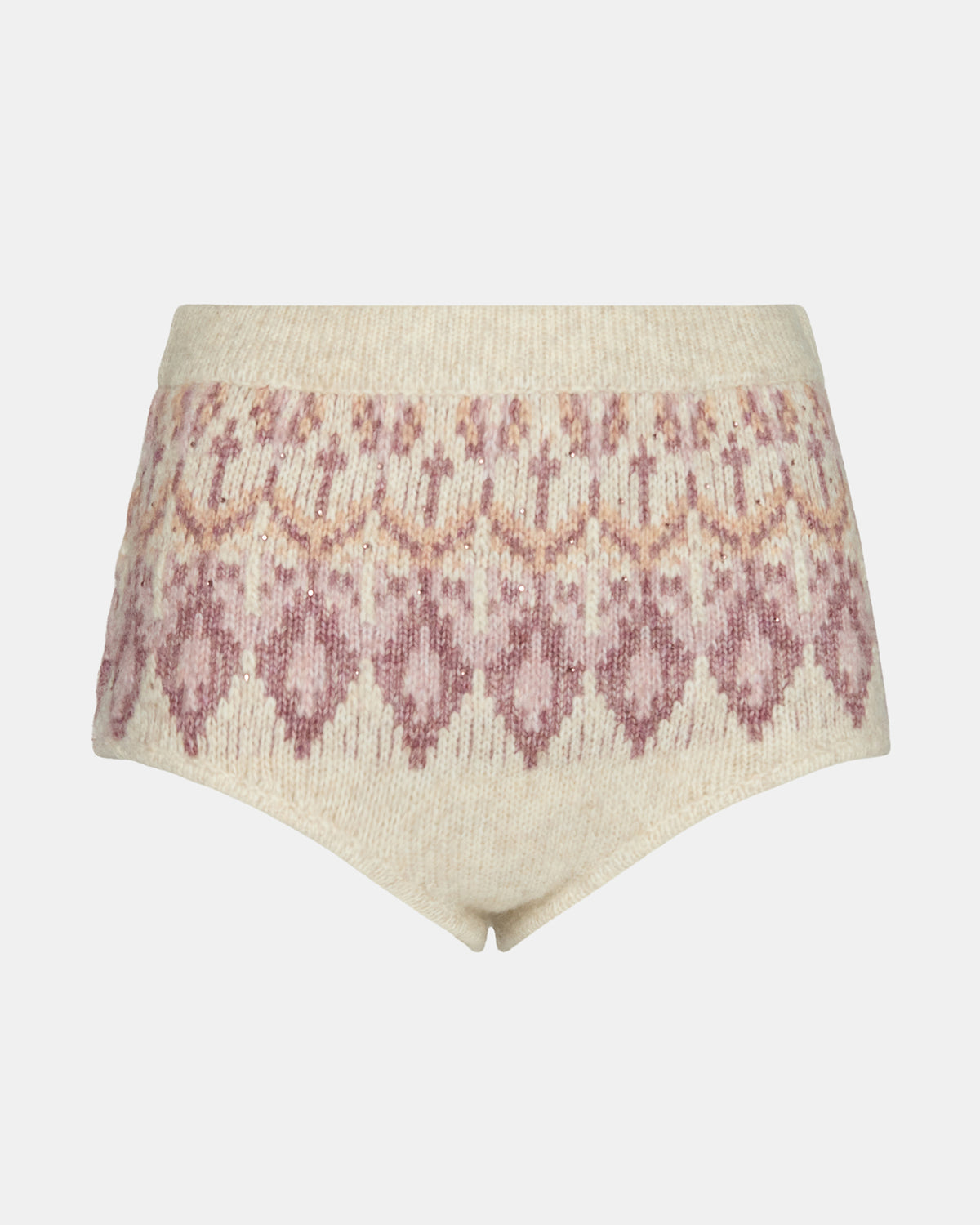 Steve Madden SUZETTE Multi Fair Isle Micro Women's Hot Shorts