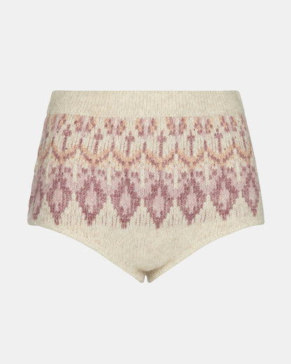 Steve Madden SUZETTE Multi Fair Isle Micro Women's Hot Shorts