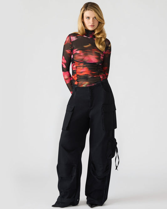 Steve Madden DUO Black Women's Utility Cargo Pants
