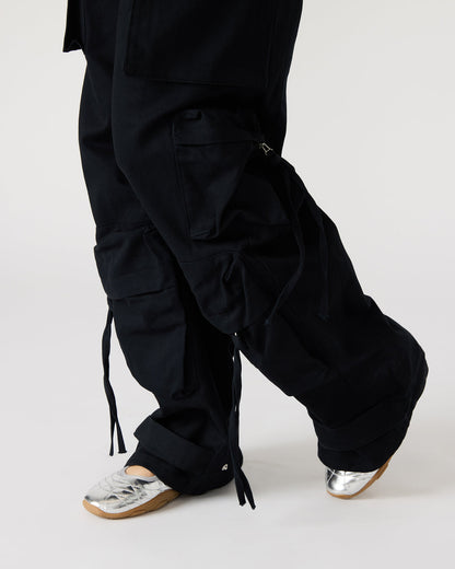 Steve Madden DUO Black Women's Utility Cargo Pants